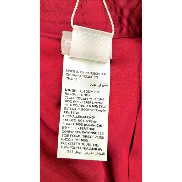 Chico's Burnout Kimono Jacket Small Medium Special Edition New Tags Velvet Silk - Picture 10 of 12